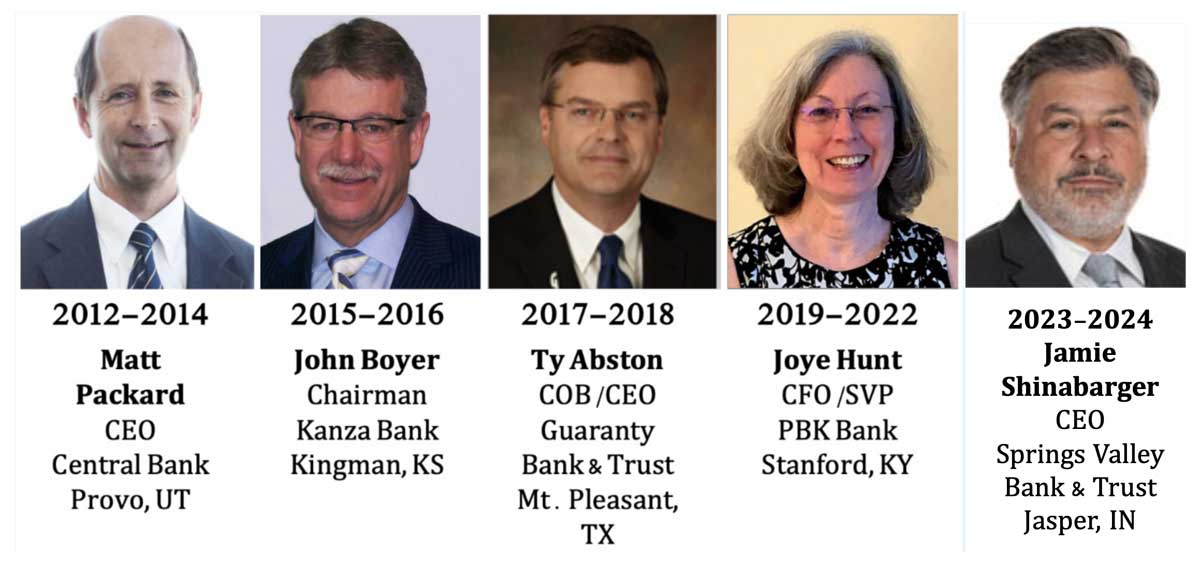 past board chairs